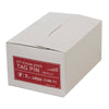 A white box of Fire-a-tag fine close pitch attachments with red text detailing product information.