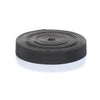 A roll of black polypropylene webbing.