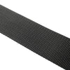 A roll of black polypropylene webbing.