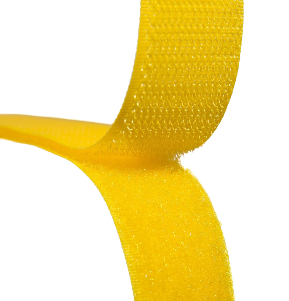 Yellow Sew On Hook and Loop